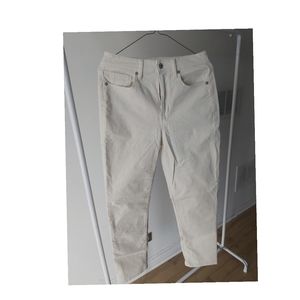 AE stretch corduroy mom straight pants
